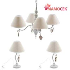 LAMPADARIO metallo grigio 4