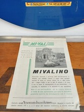 Depliant brochure MI-VAL MIVALINO 