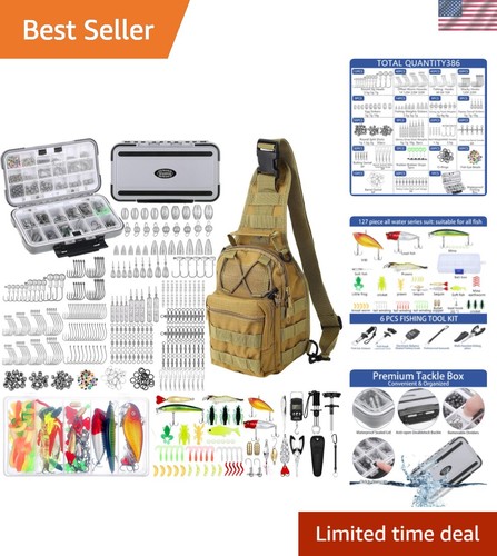 Versatile fishing kit with - versatile,