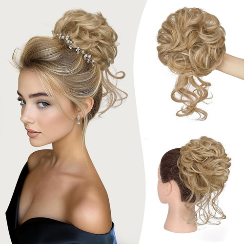 Chignon capelli finti con - capelli,
