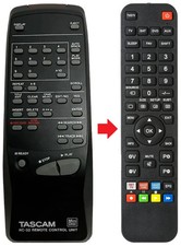 Telecomando adatto per tascam - per,