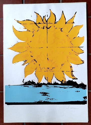 Mario schifano sole - mario, "o