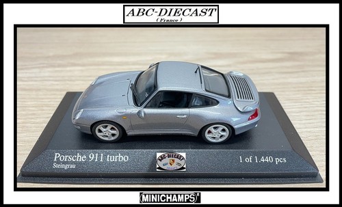 Porsche 911 turbo gris - porsche,