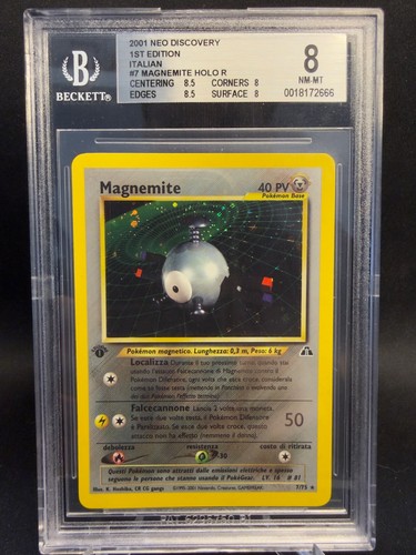 Pokémon card magnemite - card,