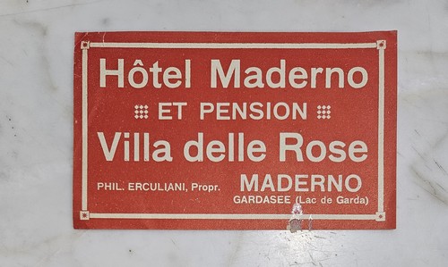 Etichetta per valigia - per,