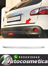 Striscia modanatura portellone baule inferiore acciaio per Nissan Qashqai +2 J10