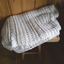 Coperta Boho fatta a mano