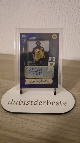 Autografo ousmane diallo 15 - diallo, 10/15