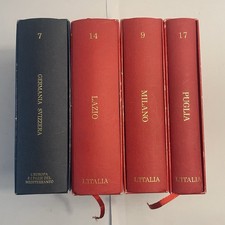 Lotto 4 Libri - Touring Club Italiano - LA BIBLIOTECA DI REPUBBLICA