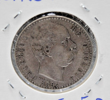 Moneta 1897 Italia Regno 2 Lire Umberto I Argento BB+ (C.00)