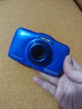 NIKON COOLPIX S32 SUBACQUEA UNDER WATER 13.2 MPX BLU FOTOCAMERA