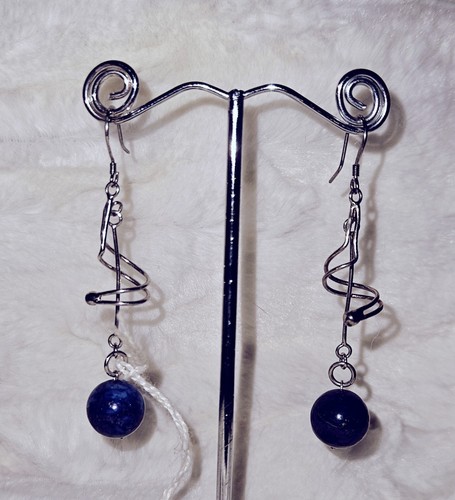 Orecchini spirale lapis e - spirale,