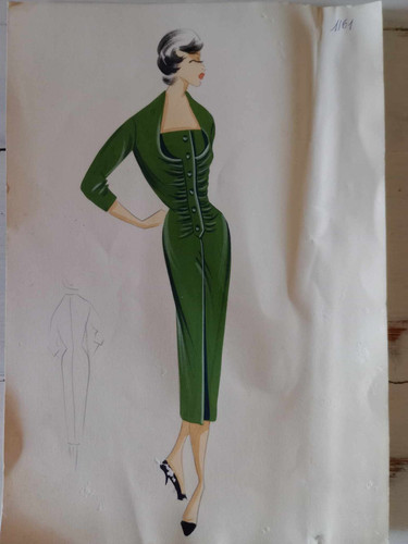 Figurino moda anni - di,
