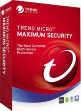 Trend Micro Maximum Security 2025, dispositivi 1/3/5/10, 1/2/3 anni, spedizione lampo