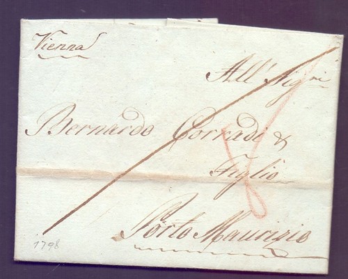Vorphila lettera 1798 - , da