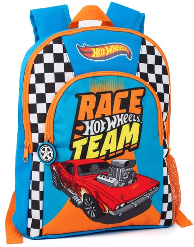 Zaino hot wheels blu ragazzo - wheels,