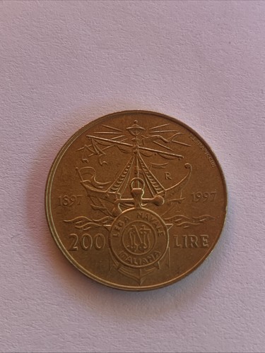 Moneta 200 lire commemorativa - 200,