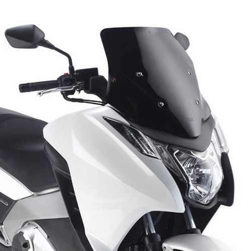 Cupolino basso sportivo nero - basso,