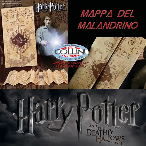 Harry potter mappa del - harry,