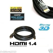CAVO HDMI 1.4 METRI MT TV VIDEO PS3 XBOX360 SKY BLU-RAY FULLHD 3D ETHERNET