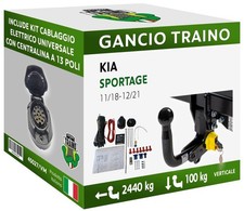 Gancio Verticale Estraibile