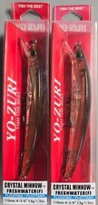 2-NUOVI Yo-Zuri Crystal Minnow
