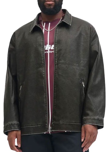 Giubbotto ecopelle uomo - giubbotto,