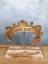 Corona legno da recupero scultura religiosa XVIII secolo