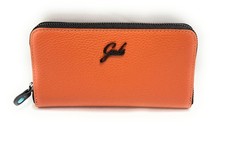 Portafoglio in pelle con zip