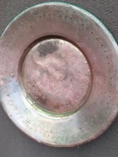 PIATTO IN RAME CON DECORAZIONI DA APPENDERE Diametro cm 55 Base cm 32 Peso 2,5Kg