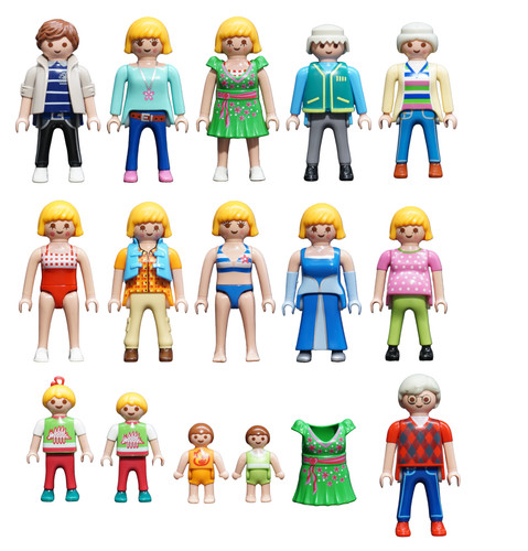 Playmobil famiglia case - playmobil,