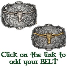 Corna Lunghe Buffalo Metallo