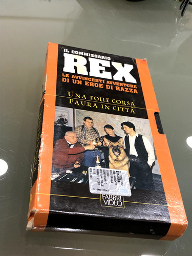 Vhs commissario rex - il,