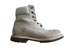 Timberland - EU/36.5 - Stivaletti in pelle beige verso écru