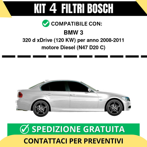 Kit filtri bosch bmw 320d - bosch,