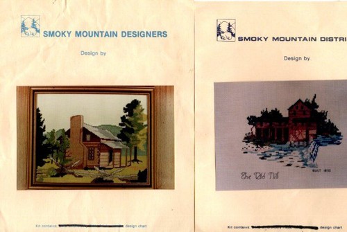 Set scene montagna fumose - scene,