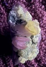 Cerussite Galena E Rosa Bladed