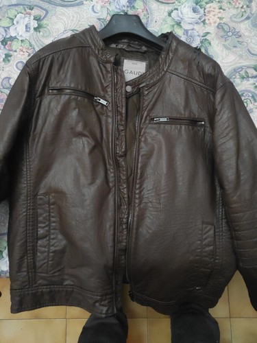 Giacca pelle giubbino in - giacca,