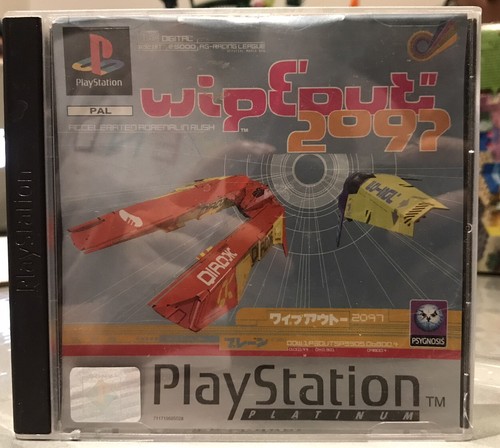 Wipeout 2097 ps1 - wipeout, sony
