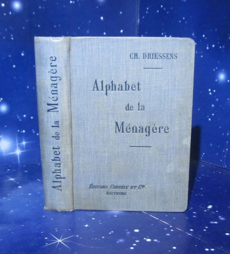 Alphabet ménagère - alphabet, la