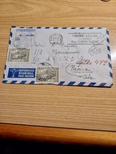 Grecia 1948 Air Mail Letter X Habana  Rara Destinazione