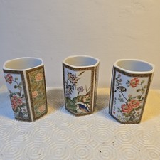 Mini vasi decorativi esagonali