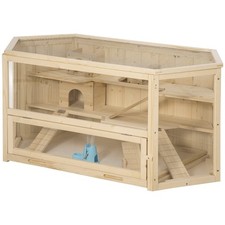 Pawhut gabbia per criceti - pawhut, 3