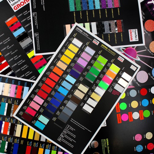 Diverse schede colori per - diverse,