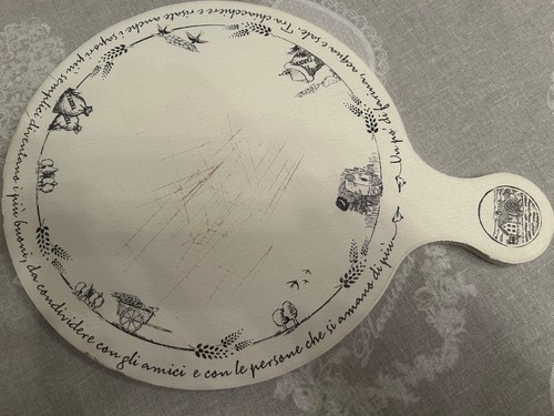 Tagliere vintage mulino bianco - tagliere,