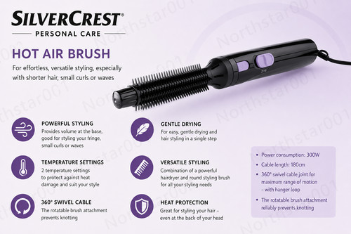 Silvercrest spazzola aria - silvercrest,