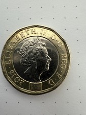 Moneta one pound 2016 regina