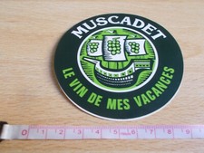 Autocollant MUSCADET LE VIN DE