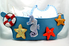 Cestino in feltro con