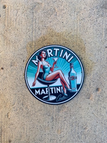 Insegna metallo martini - insegna,